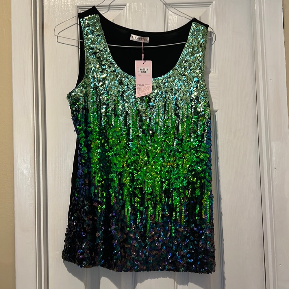 Sequin tank
